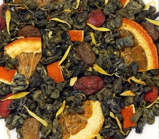 Чай зеленый Мандарин в пакетиках (2340615204)