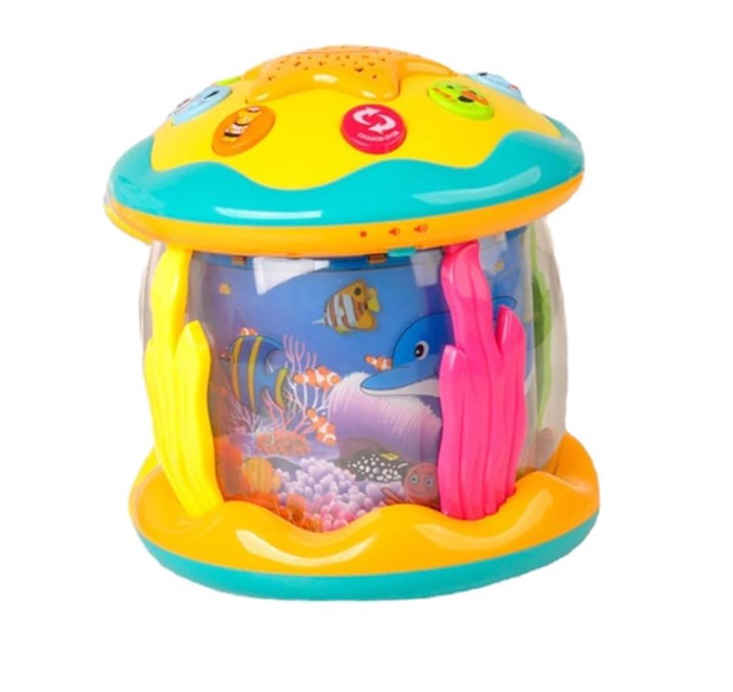 Детская музыкальная игрушка-ночник с проектором Мини-океан (2764498811)