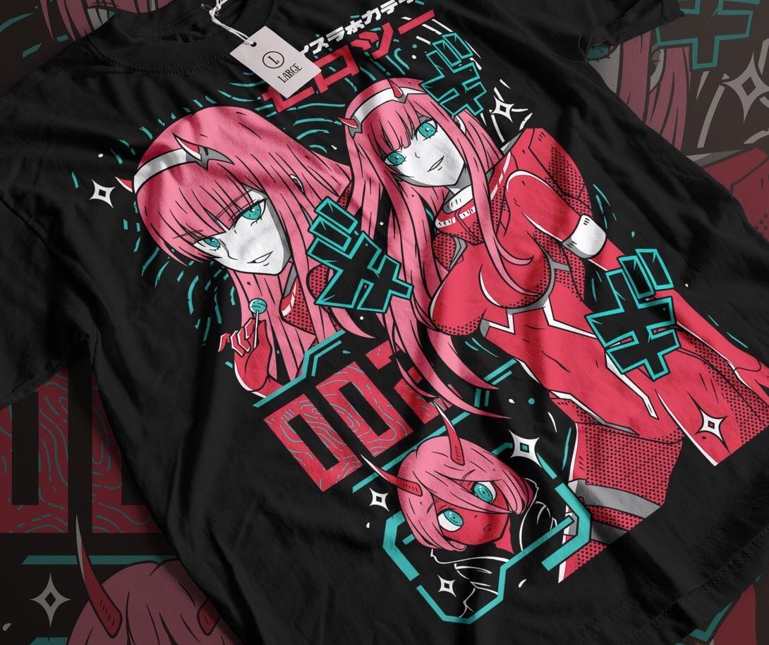 Футболка мужская Зеро Тво Аниме Аэстхетик OS Черный (AnimeJ0931)