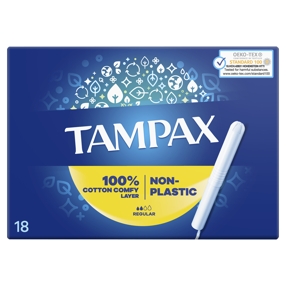 Тампоны с аппликатором Tampax Regular Duo 18 шт. (НФ-00009950)
