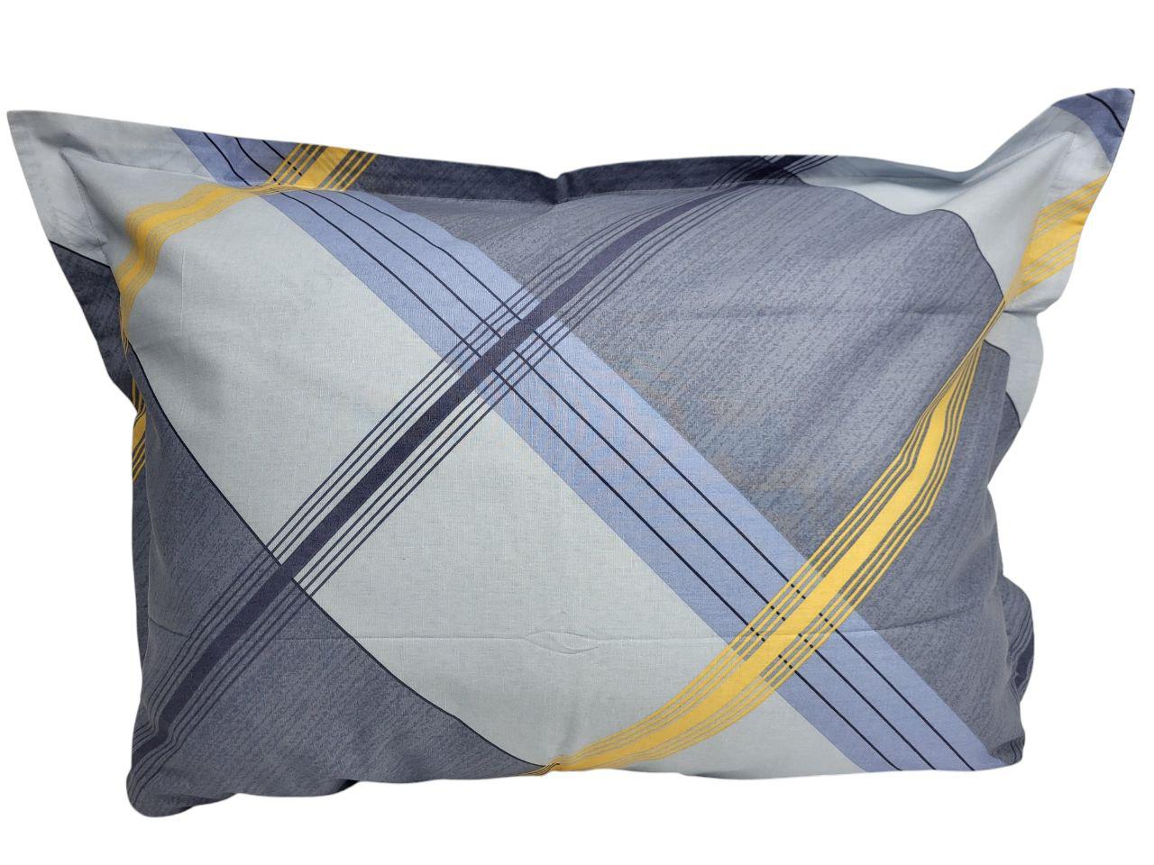 Наволочка з вушками 70х70 см Сіро-синій (1523) - фото 2 Наволочка з вушками 70х70 см Сіро-синій (1523) - фото 2