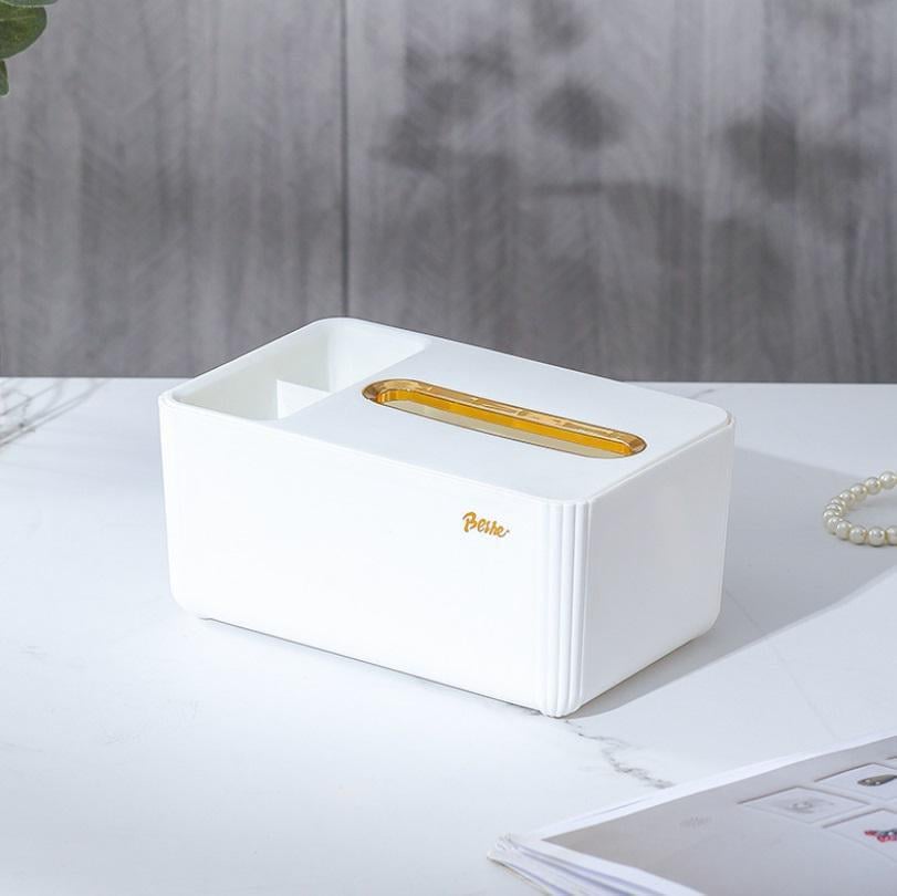 Диспенсер для серветок 14779 10х14х21 см білий (4993591)