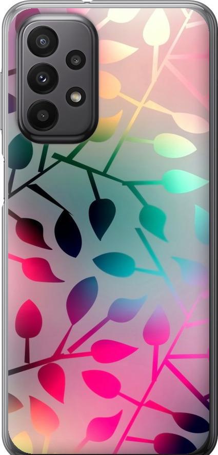 Чехол на Samsung Galaxy A23 A235F Листья (2235u-2587-42517)