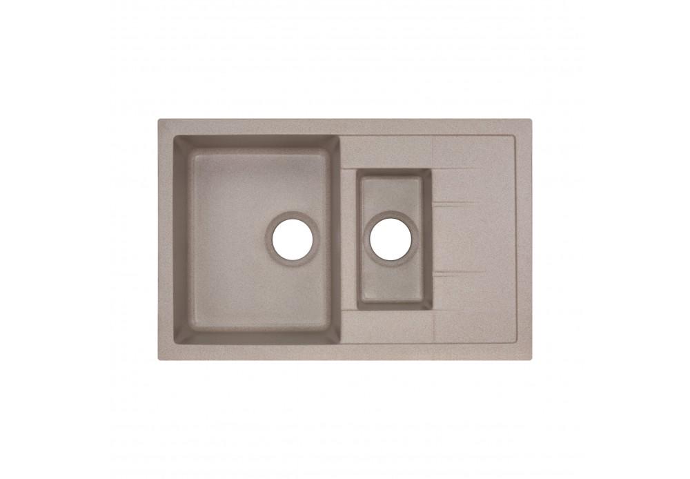 Кухонная мойка Q-tap CS 7648 Beige (QT7648BEI551)