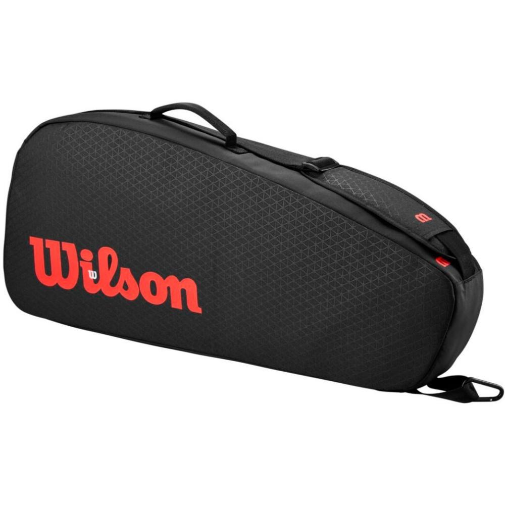 Чохол Wilson CLASH V3 3PK RACQUET BAG Black/INFRARed (WR8038001001)