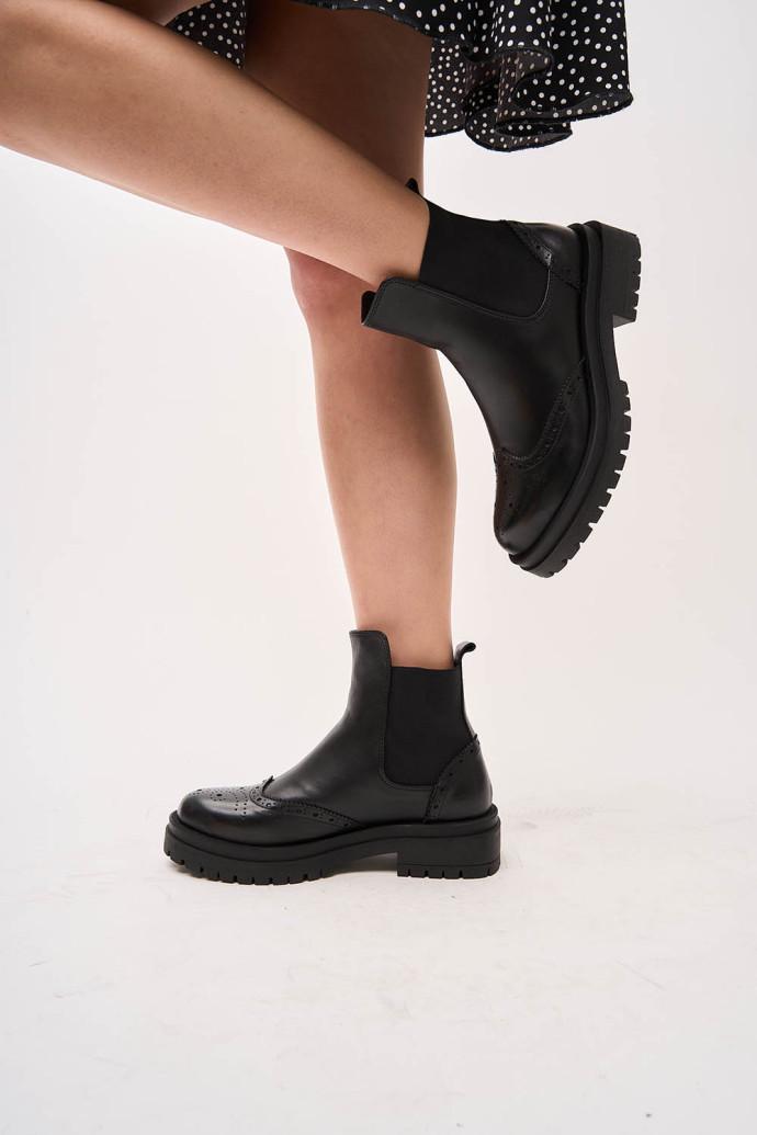 Черевики жіночі Fabio Monelli р. 40 Чорний (177436) - фото 3 Черевики жіночі Fabio Monelli р. 40 Чорний (177436) - фото 3