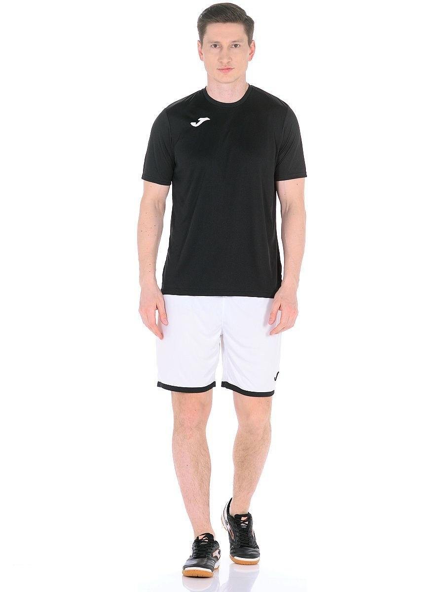 Футболка Joma 100052.100 T-Shirt Combi XL Black (9995041944097) - фото 2