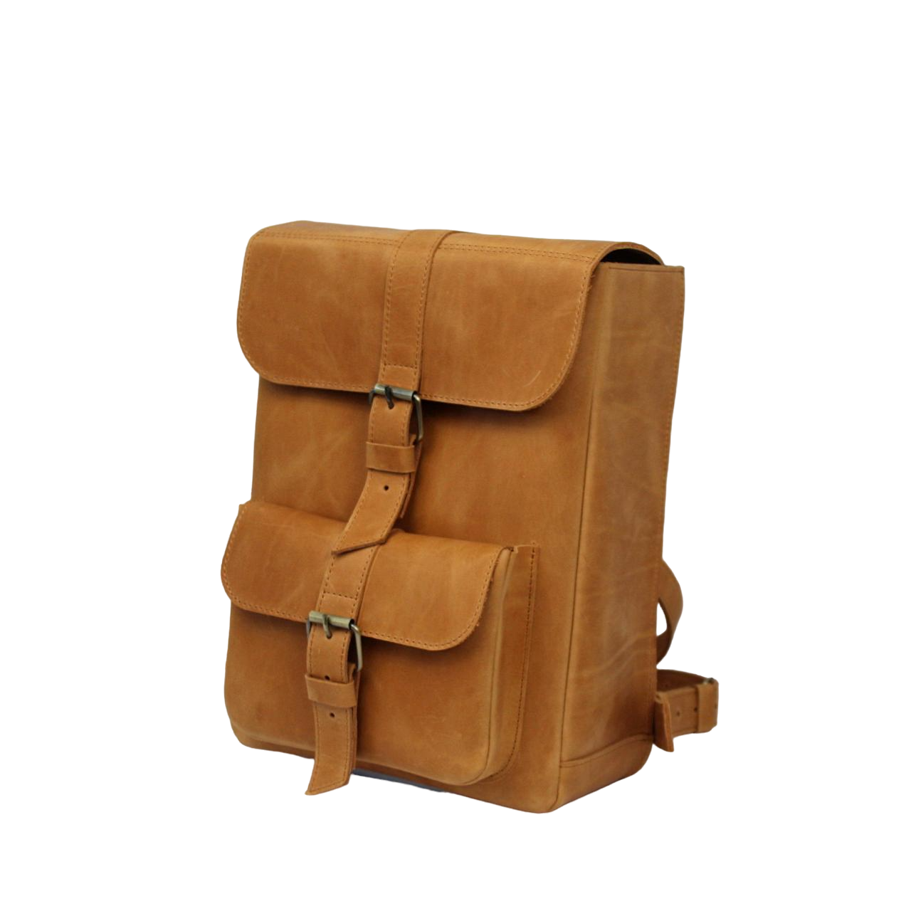 Городской рюкзак из натуральной кожи 35х25х10 см Желтый (ЛифР22) Городской рюкзак из натуральной кожи 35х25х10 см Желтый (ЛифР22)