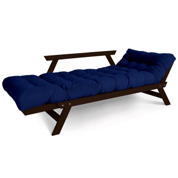 Диван футон розкладний Allegro МФ Woodman Шоколадний/Синій (14400211) - фото 2 Диван футон розкладний Allegro МФ Woodman Шоколадний/Синій (14400211) - фото 2