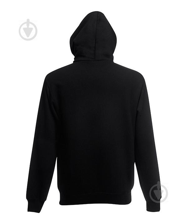 Толстовка Fruit of the Loom Classic hooded sweat jacket S Чорний (062062036S) - фото 2