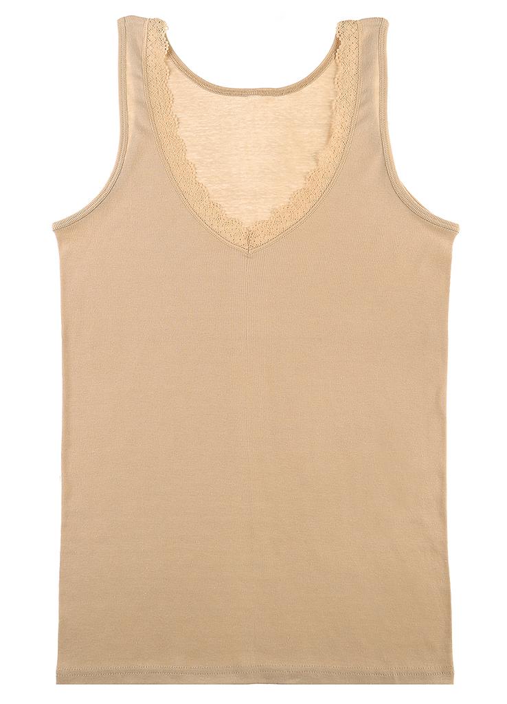 Женская майка Donella 235142WB р. 46 Бежевый (67570) Женская майка Donella 235142WB р. 46 Бежевый (67570)
