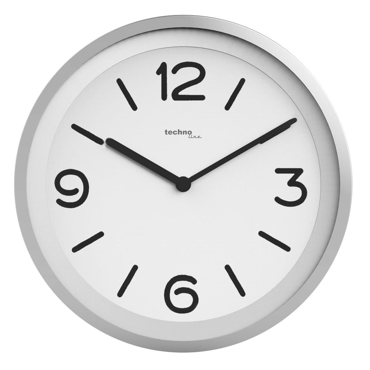 Годинник настінний Technoline WT7400 Silver (WT7400) Годинник настінний Technoline WT7400 Silver (WT7400)