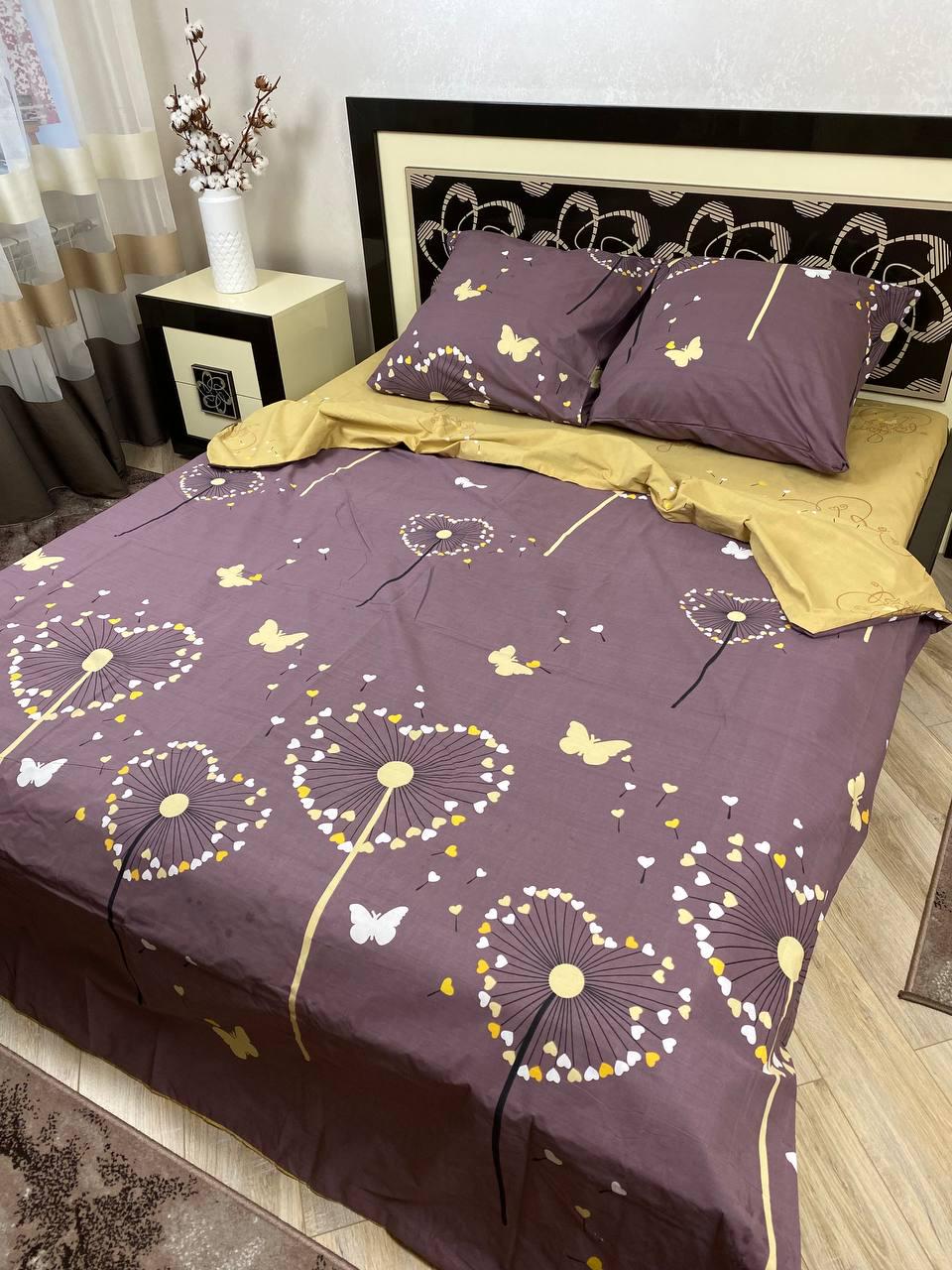 Комплект постельного белья двуспальный наволочки 70x70 см (DR-92)