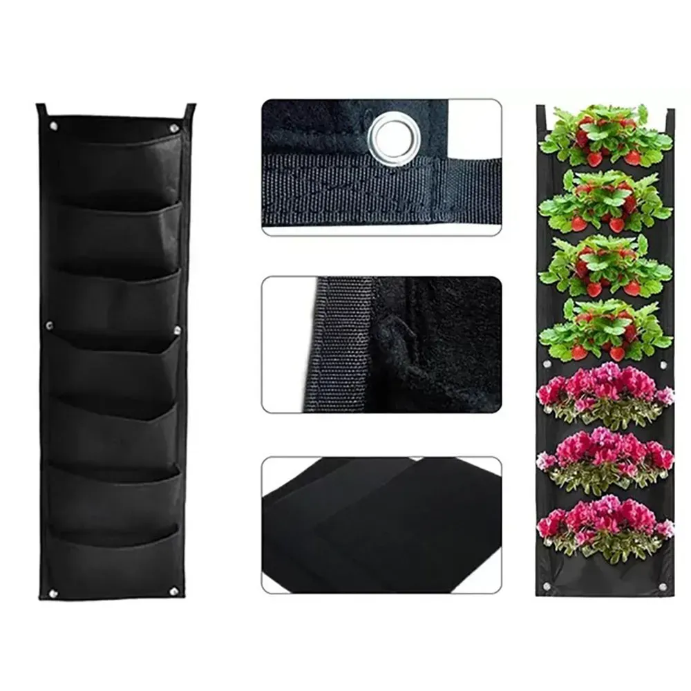 Мешок подвесной для растений на 7 карманов (30658672) - фото 3