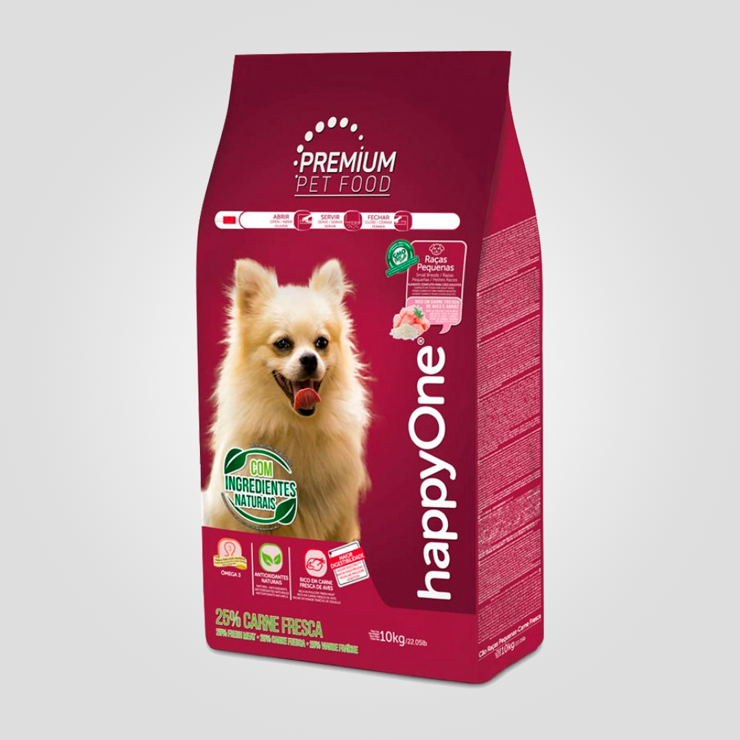 Корм сухой HappyOne Premium Dog Small Breeds Fresh Meat для собак мелких пород со свежим мясом 10 кг (2080548593) - фото 1 Корм сухой HappyOne Premium Dog Small Breeds Fresh Meat для собак мелких пород со свежим мясом 10 кг (2080548593) - фото 1
