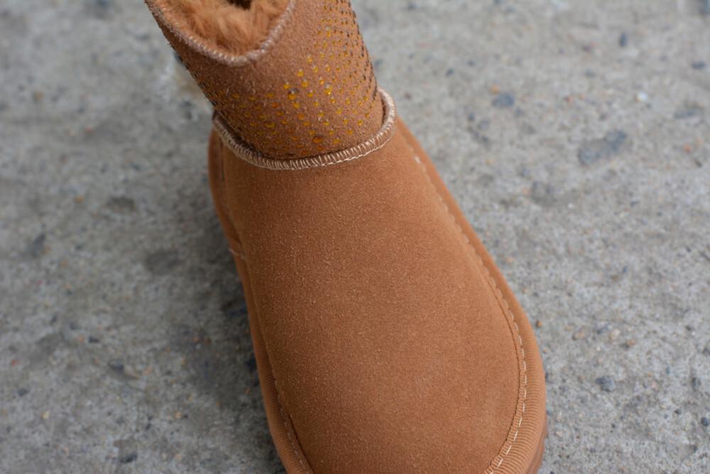 Уггі дитячі зимові Ugg замшеві р. 29 Коричневий (11352563) - фото 5