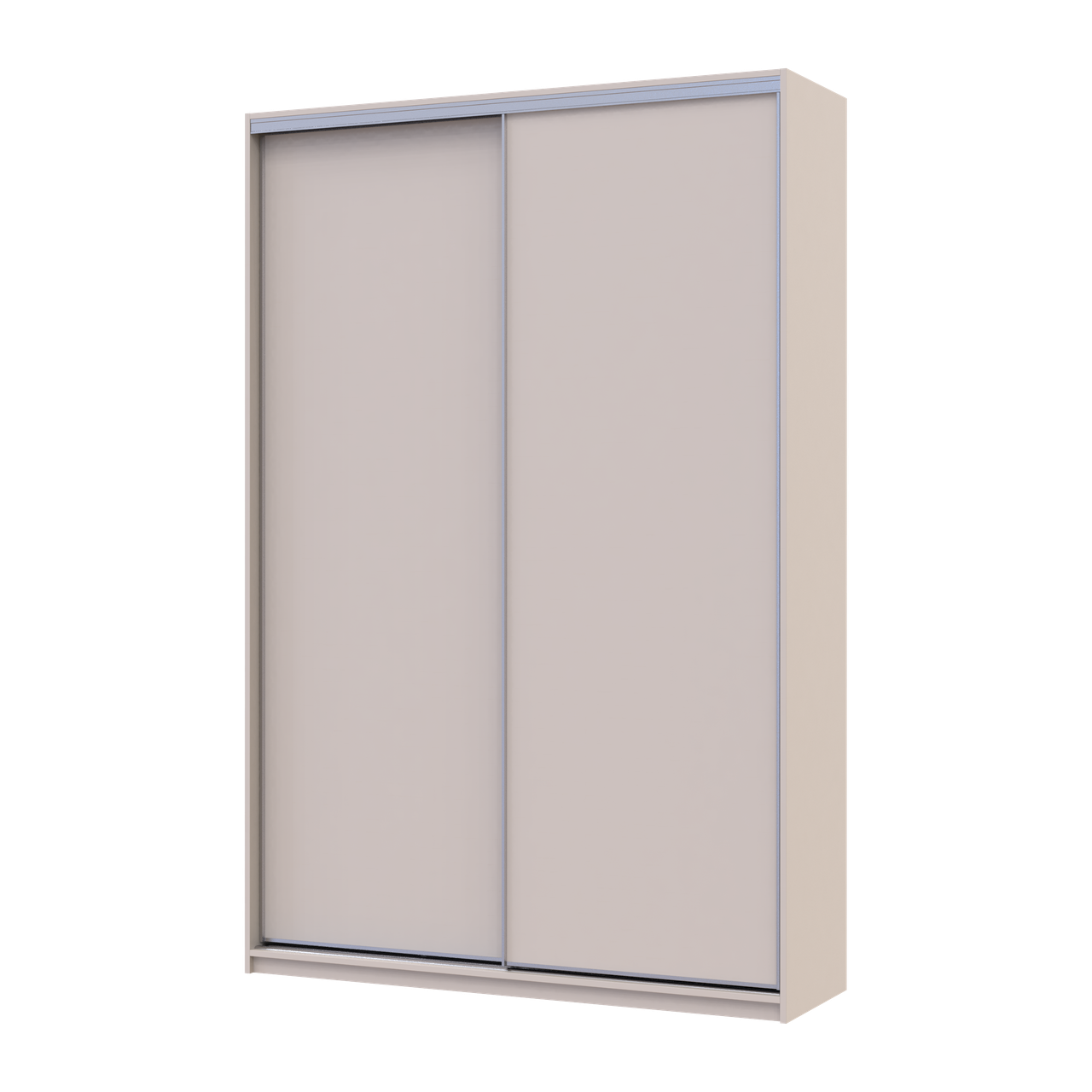 Шафа купе Doros Сіті Лайт 2 ДСП 150х45х225 см Кашемір (80736350)