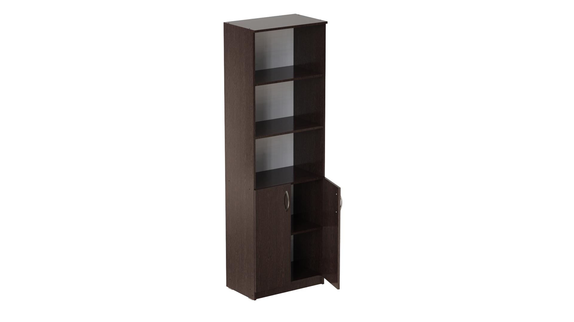 Шафа Ferrum-decor Анжело на 5 полиць з 2 дверима ДСП 16 мм 1900x600x380 мм Венге Магія (FRD-104997) Шафа Ferrum-decor Анжело на 5 полиць з 2 дверима ДСП 16 мм 1900x600x380 мм Венге Магія (FRD-104997)