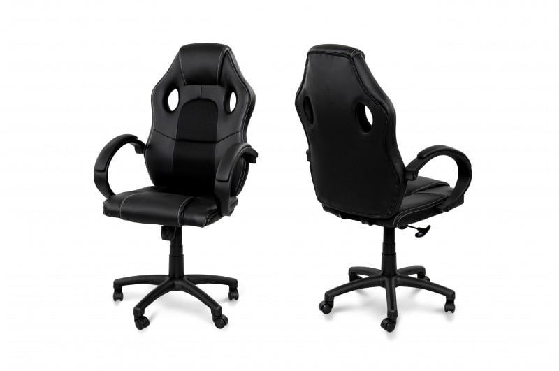 Стул офисный компьютерный Мікс Меблі Пульс Черный Стул офисный компьютерный Мікс Меблі Пульс Черный