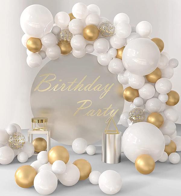 Арка из шаров White party 110 шт. (11532869)