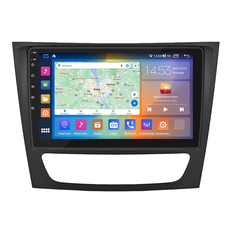 Автомагнітола штатна Lesko 4G/CarPlay/GPS/Wi-Fi для Mercedes-Benz CLS I C219 2004-2008 4/64Gb 9" (1719741712)