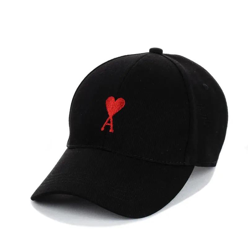 Бейсболка жіноча з вишивкою A 55-58 см Чорний