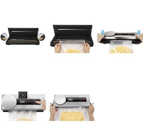 Вакууматор для продуктів з вагами 9 рулонів та 5 пакетів - фото 8 Вакууматор для продуктів з вагами 9 рулонів та 5 пакетів - фото 8