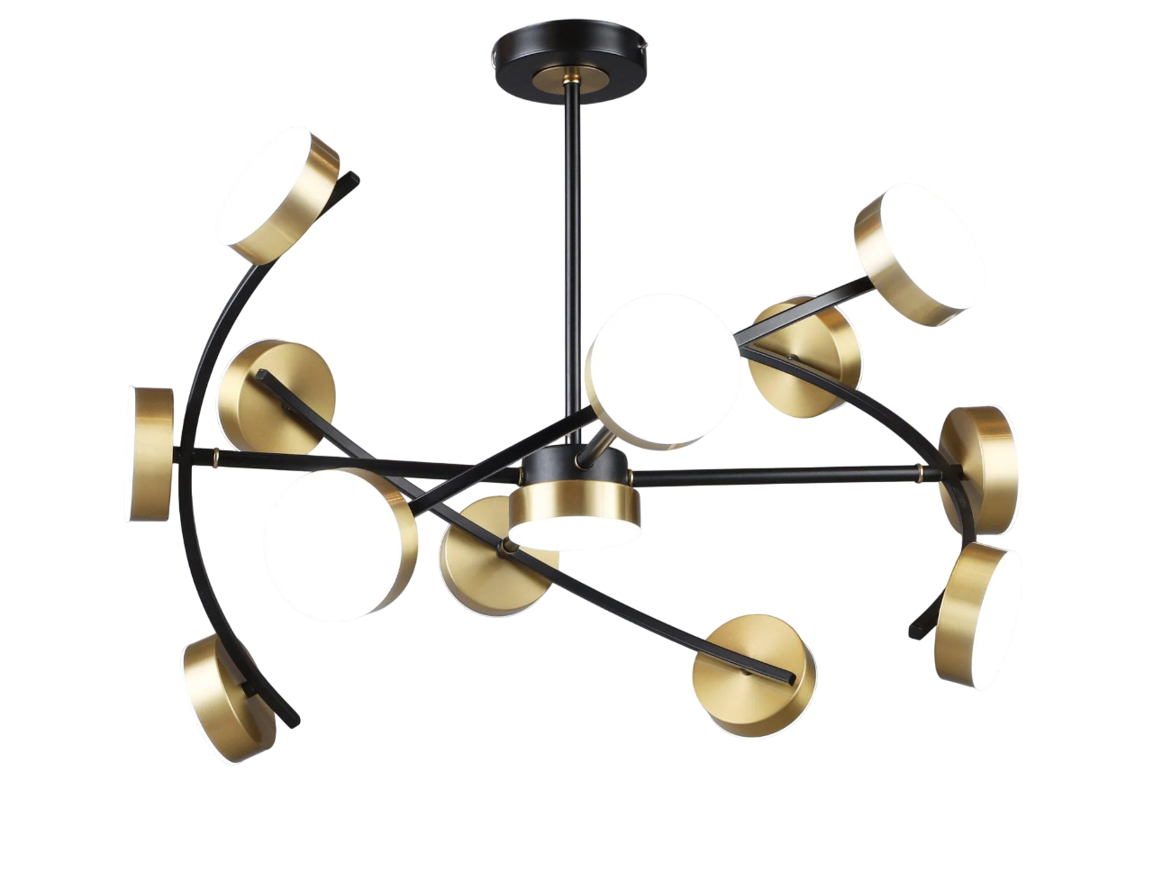 Люстра світлодіодна акрилова Sirius B N6340/13 BK/COP