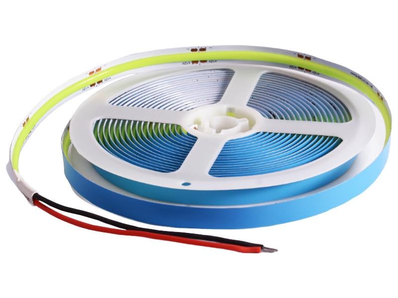 Светодиодная лента 1 м COB/FCOB 320 LED 12В 12Вт/м IP20 зеленый (4894)