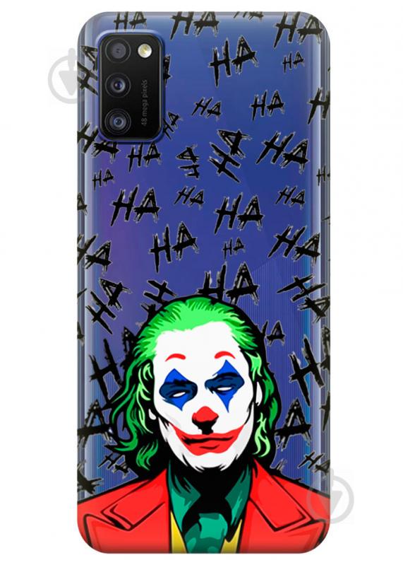 Прозрачный силиконовый чехол iSwag для Samsung Galaxy A41 с рисунком - Джокер (KS3118) Прозрачный силиконовый чехол iSwag для Samsung Galaxy A41 с рисунком - Джокер (KS3118)