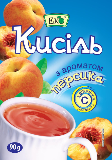 Кисіль з ароматом Персика Еко 90 г (27728)