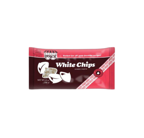 Капли Paskesz White Chocolate Chips для выпечки из белого шоколада 284 г