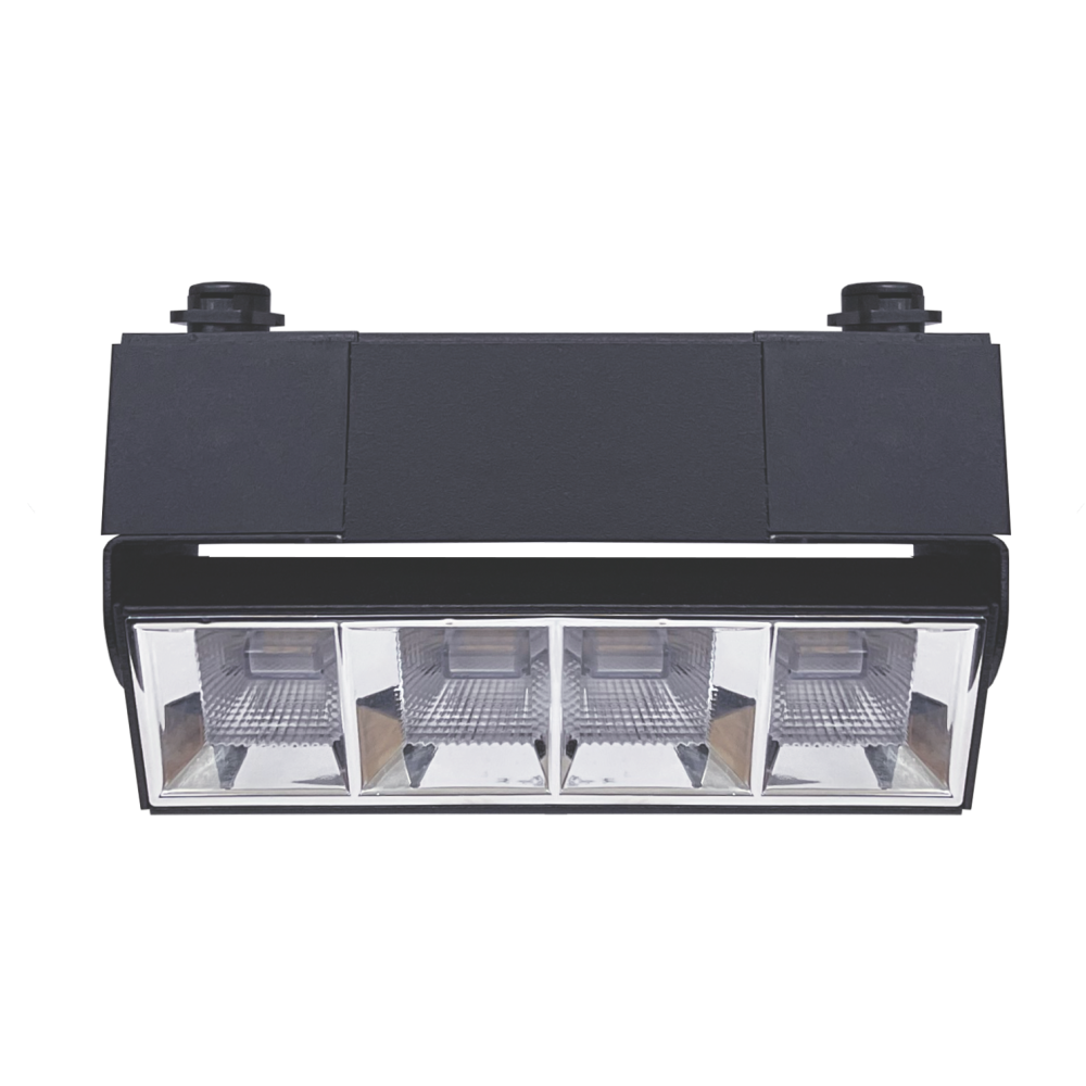 LED-світильник трековий Velmax V-TRL-LA 10W 800 Lm 3000K 220V Чорний (28688686)