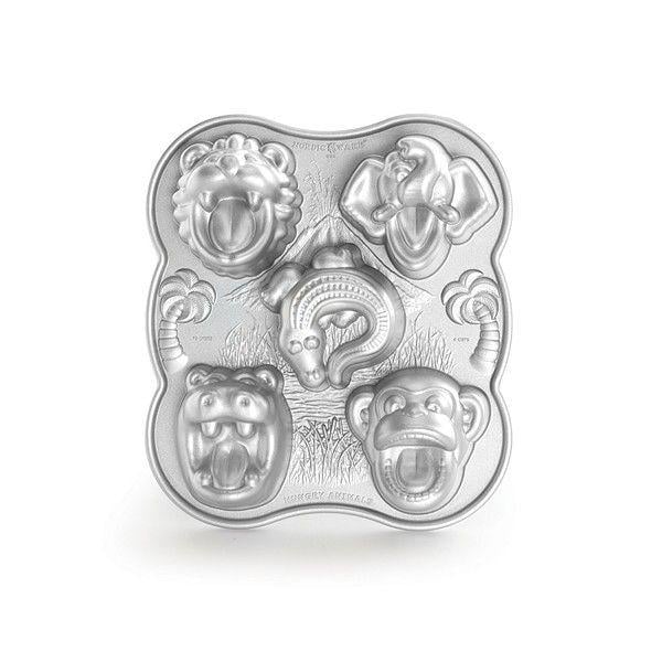 Форма для выпечки Nordic Ware Hungry Animals Cake And Ice Cream Pan (85224)