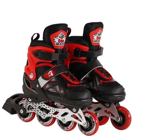 Ролики дитячі Best Roller 30258 р. 34-37 з підсвіткою переднє колесо Червоний (roll713br) - фото 1 Ролики дитячі Best Roller 30258 р. 34-37 з підсвіткою переднє колесо Червоний (roll713br) - фото 1