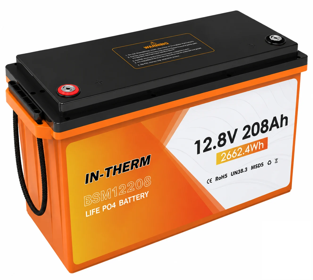 Аккумулятор In-Therm BLUESUN LiFePO4 Bluetooth 12,8V 208 Ah 2662,4Wh (BSM12208)