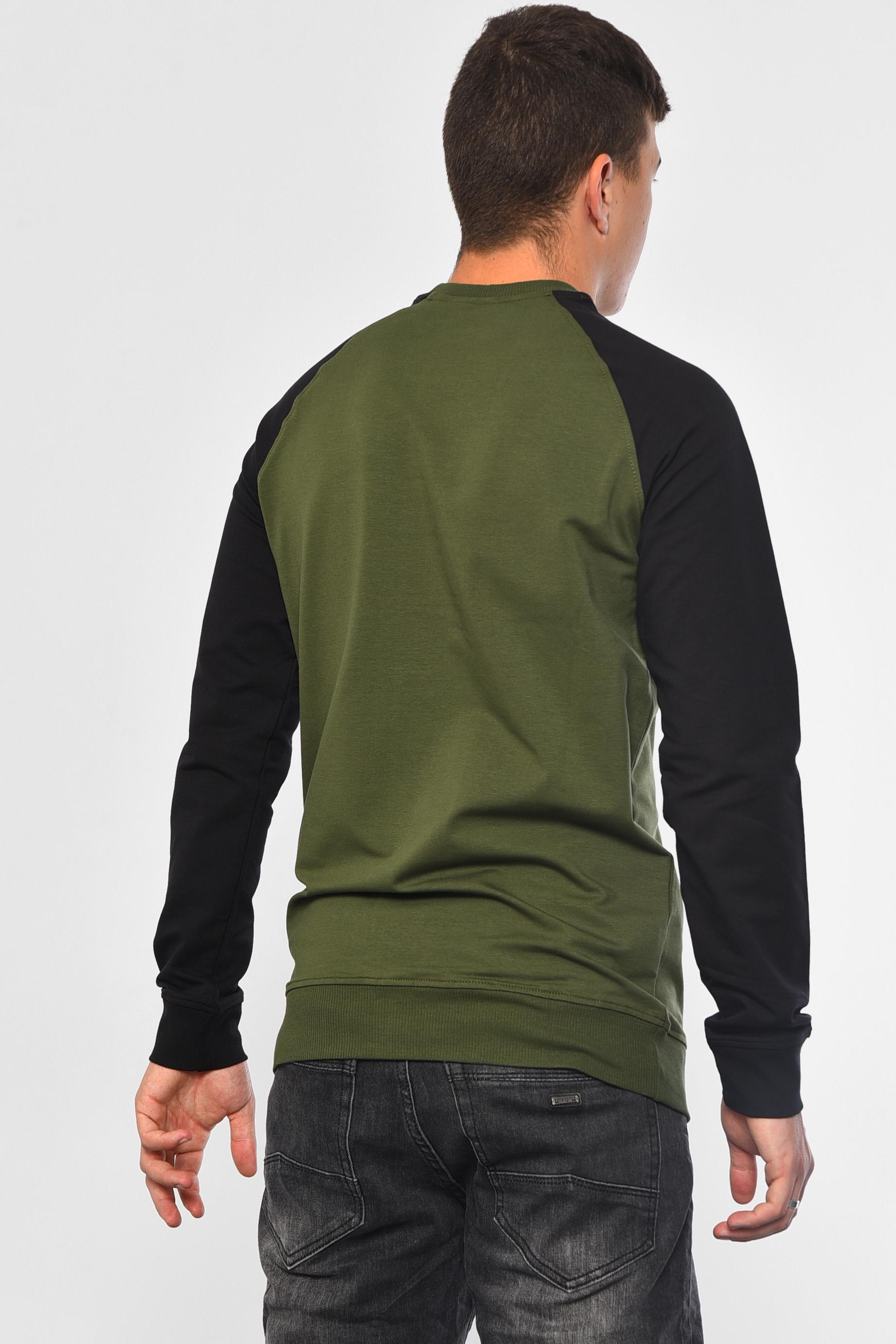 Свитшот мужской XL Хаки (182147) - фото 3