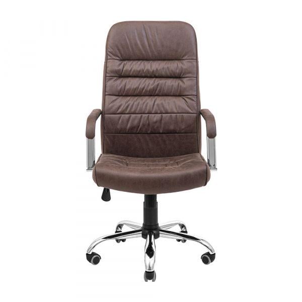 Крісло офісне Richman Ліон Ю хром П5 M-1 Амелі Кава (1637216) - фото 2