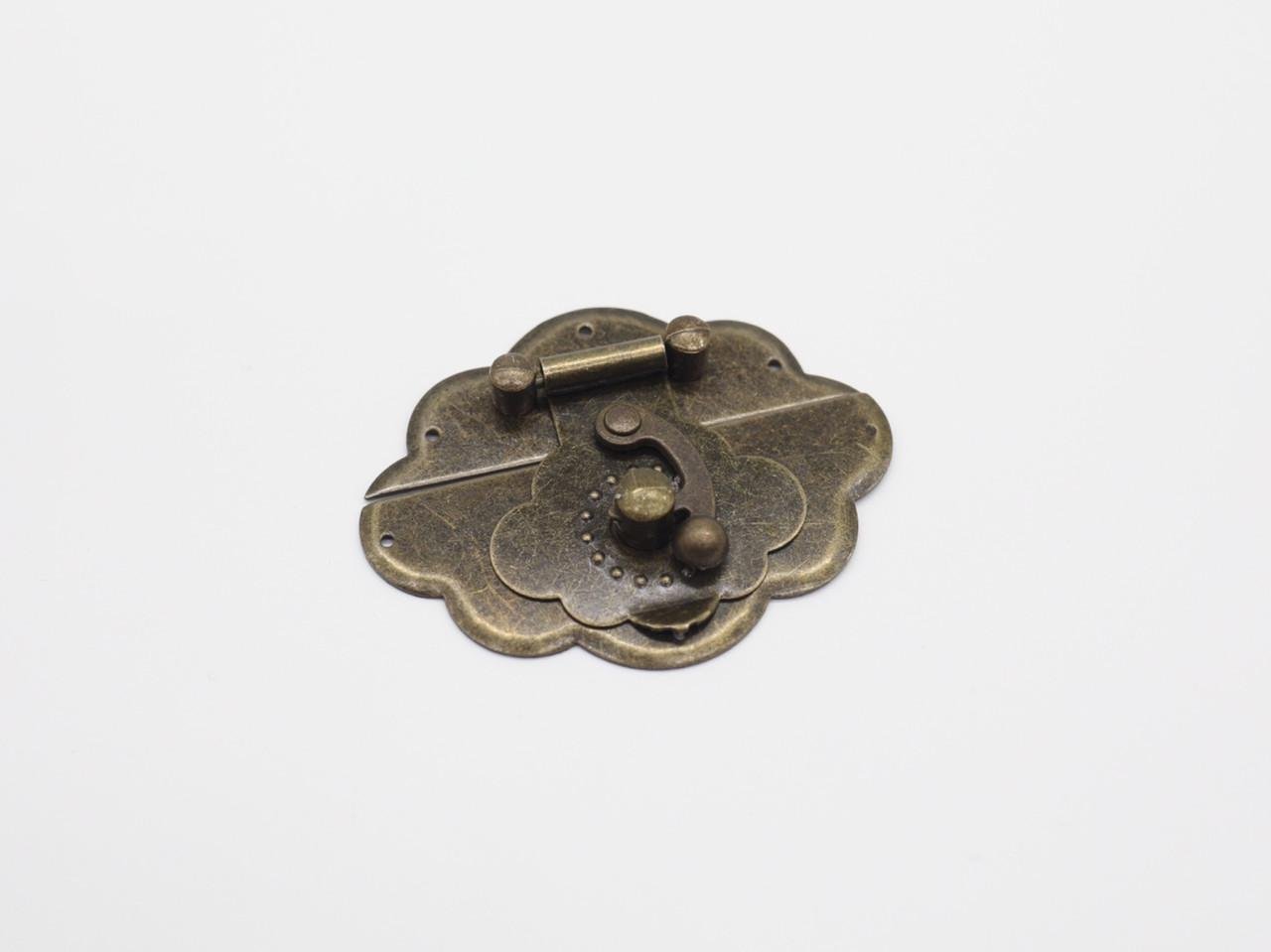 Замок накладной металлический 65х52 мм Антик (1050714665)