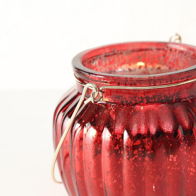 Свічник лаковане скло h11см червоний Гранд Презент 1015549-3К - фото 3 Свічник лаковане скло h11см червоний Гранд Презент 1015549-3К - фото 3
