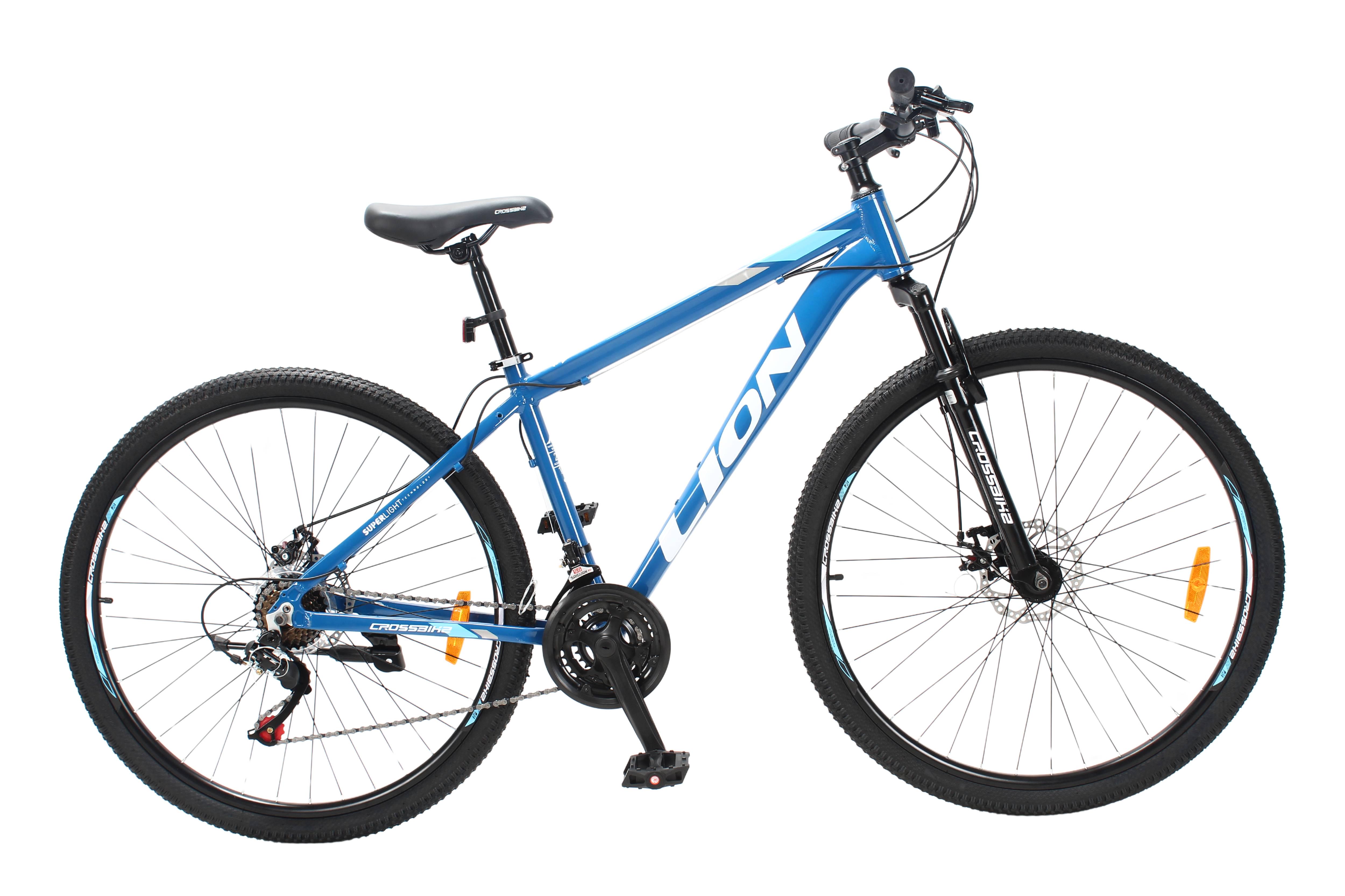 Велосипед CrossBike Lion 29" 17" Сине-голубой - фото 1