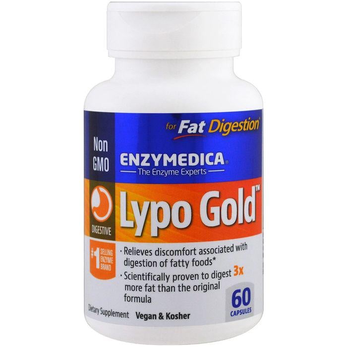 Натуральная добавка Enzymedica Lypo Gold 60 капс. (7655)