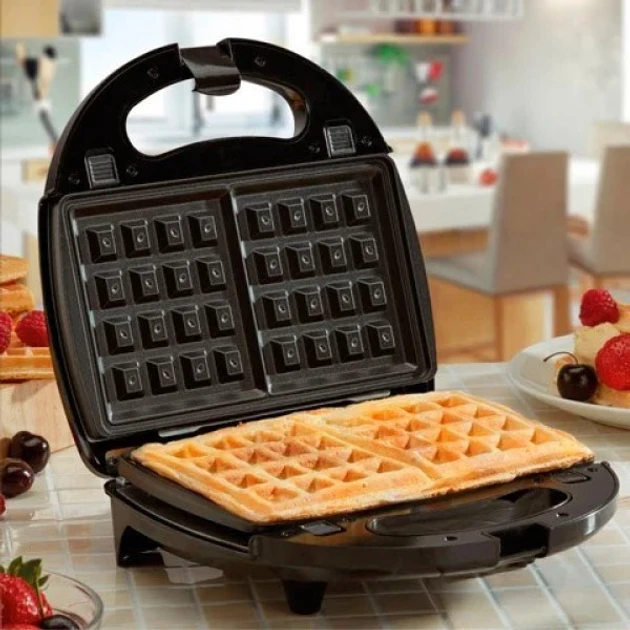 Мультимейкер Rainberg RB-5408 4 в 1 вафельниця/бутербродниця/сендвічниця/горішниця/гриль (5983)