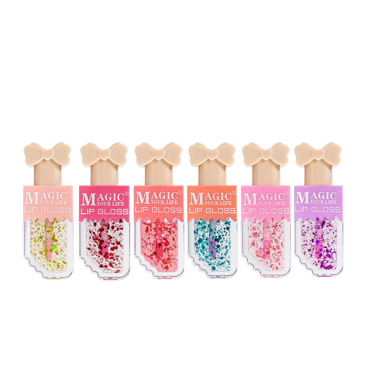 Блиск для губ проявний Magic Your Life LC315 6 шт.