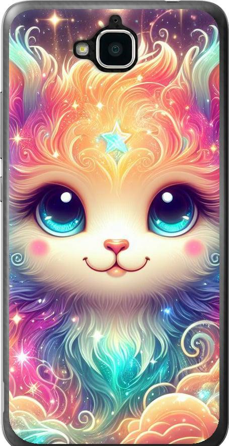 Чехол на Huawei Enjoy 5 Сказочный котенок (5813u-475-42517) Чехол на Huawei Enjoy 5 Сказочный котенок (5813u-475-42517)