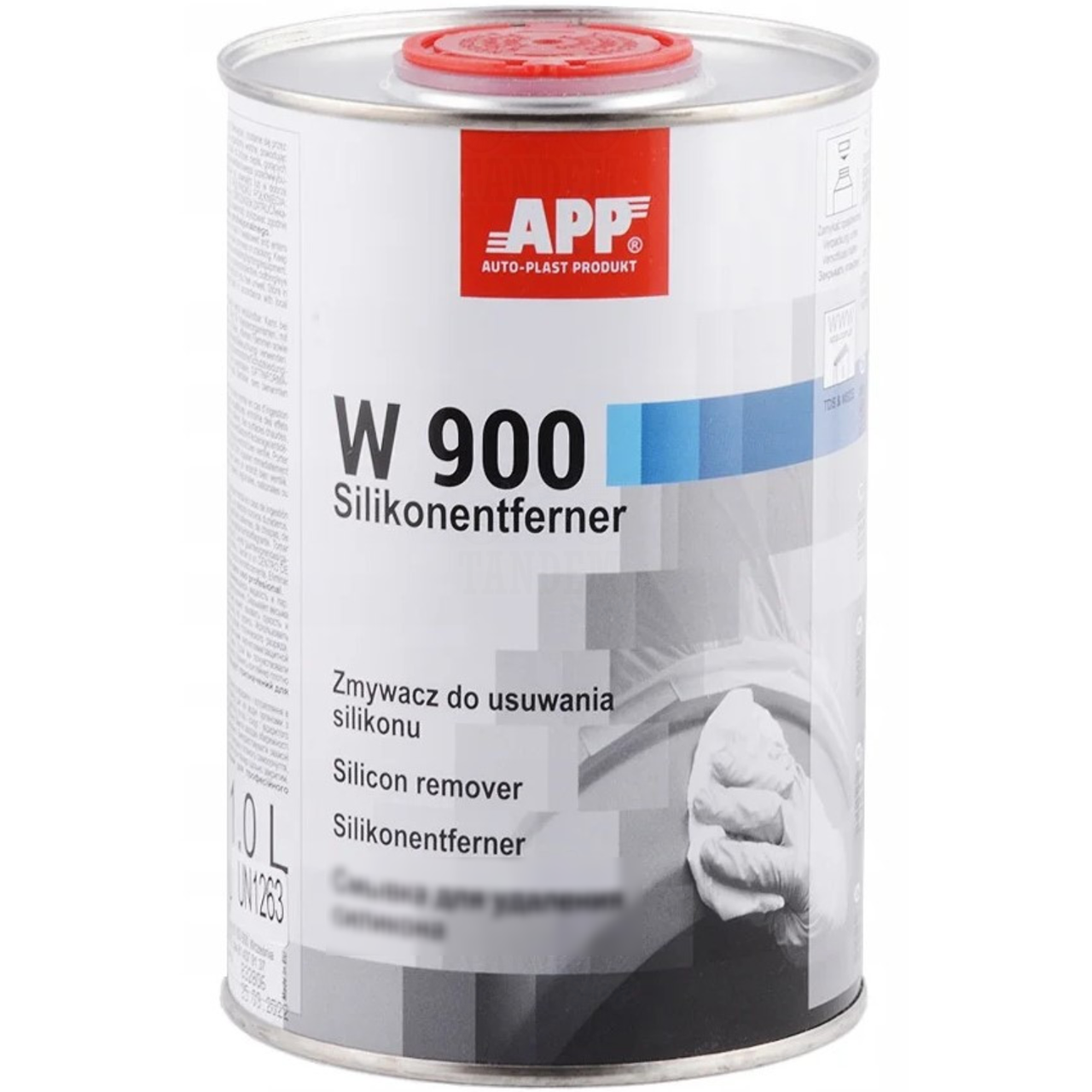 Змивка для видалення силікону APP W 900 1 л Змивка для видалення силікону APP W 900 1 л