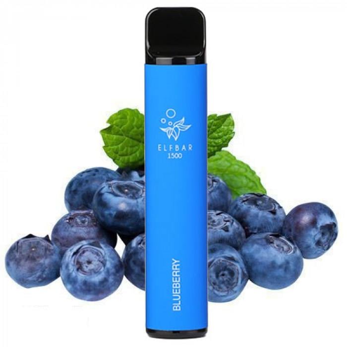 Одноразовая электронная сигарета Elf Bar LUX 1500 затяжек 850 mAh Черника