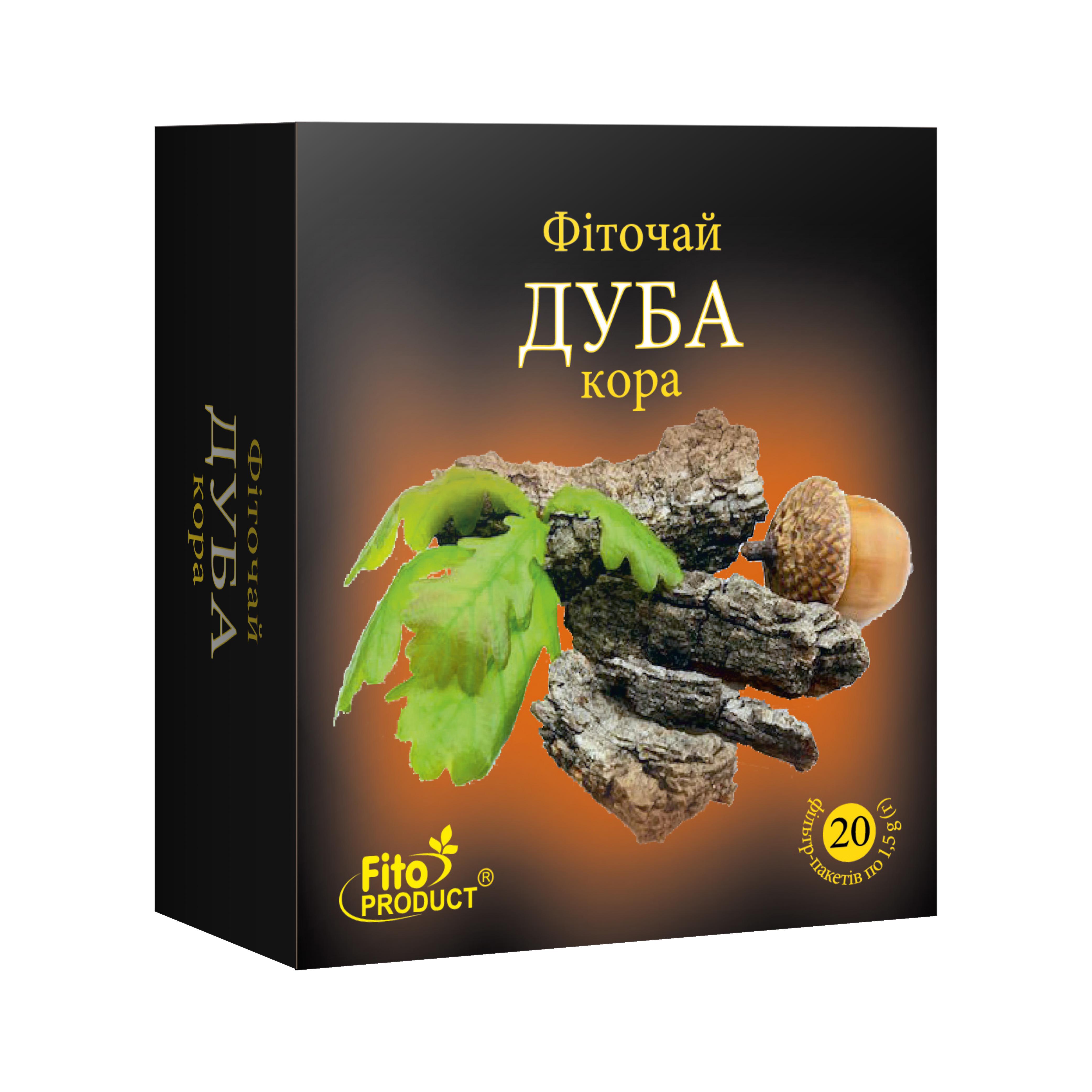 Фіточай Fito Product Кора дуба 20 шт. (4820159303281)