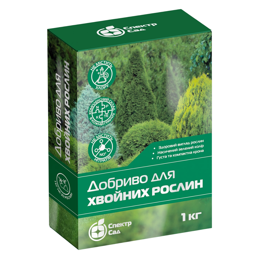 Удобрение гранулированное для хвойных растений Спектр Сад 1 кг (K51008)