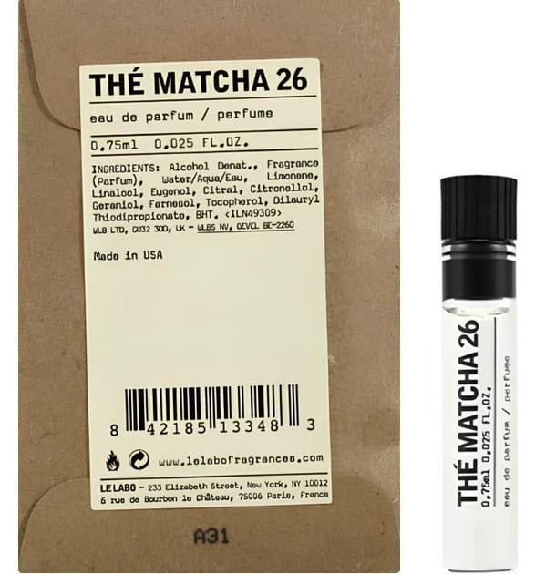 Парфюмированная вода унисекс Le Labo The Matcha 26 0,75 мл пробник (404874)